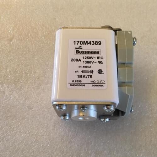 Safety Fuse 170M4389 1250V 200A Bussmann Fuses for motor short circuit protection
