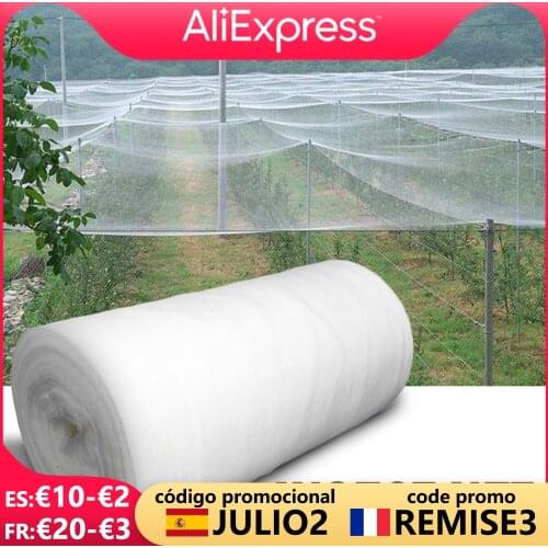 60 Mesh Net Garden Protection Net Mist Net Bird Net Nylon Plastic Net Greenhouse Vegetable Insect Net For Birds Chicken Dog Cat