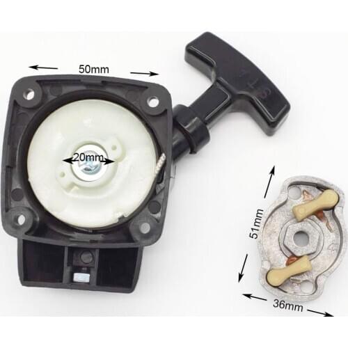 Hedge Trimmer Starter Fit For CG260 F26CC 1E34F Brush Cutter Grass Easy Starter with One Pulley Replacement For Mitsubish