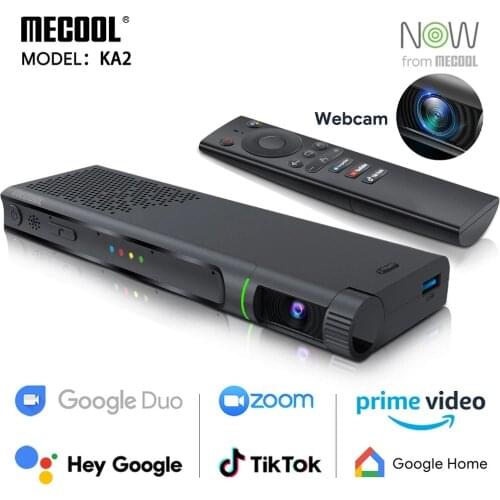 10pcs TV Box Android With 1080P HD Camera S905X4 DDR4 16GB tvbox Smart Media Player For Video Calling Live Show Mecool KA2 NOW