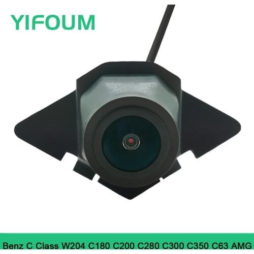 YIFOUM HD Car Front View Parking Positive Logo Camera For Mercedes-Benz C Class W204 C180 C200 C280 C300 C350 C63 AMG 2008-2014