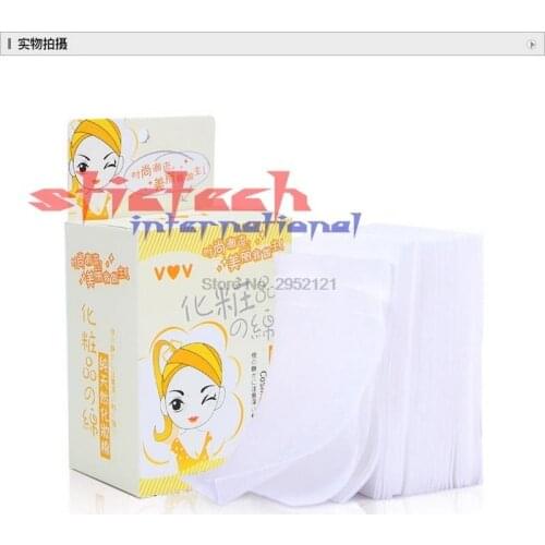 By dhl or ems 200pcs Facial Makeup Cotton Pads make up Cleansing Cosmetic Cotton Pads make up tools