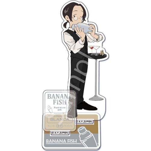 Hot Cartoon BANANAFISH Acrylic Stand Model Plate Anime Serie BANANA FISH Standing Figure Decoration for Men Women Desk Decor