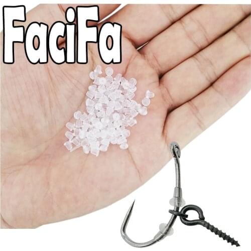 Hook Stops Beads Carp Fishing Accessories Stoper Clear Green Black Carp Fishing Hair Chod Ronnie Rig Pop UP Boilies Stop