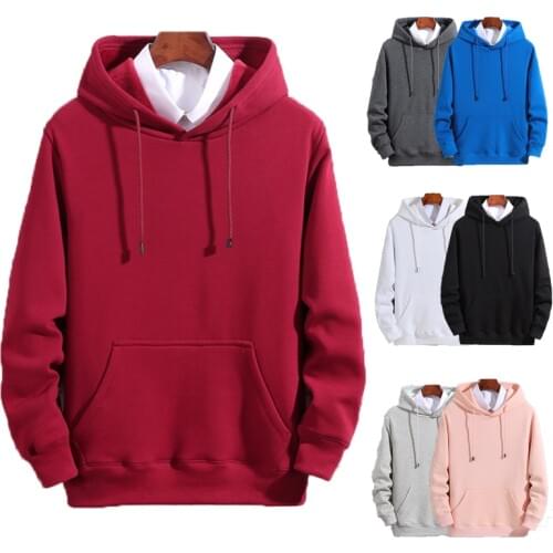 Mens Hoodies Autumn Pullover oversized sweatshirt streetwear women lounge wear Winter Wool Liner thick warm childrens Outwear