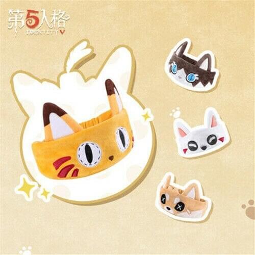 New Anime Identity V Pet Mr. Whiskers Alexander Shiba Lost Dog Inu Hairlace Hair Band Sa