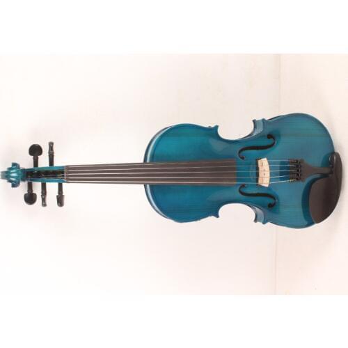 ONE 5 string 4/4 Violin Electric Violin Acoustic Violin Maple wood Spruce wood Big jack blue color