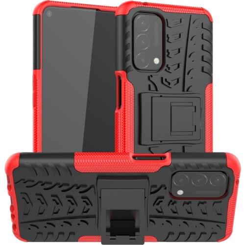 Heavy Duty Armor Kickstand Shockproof Case For OPPO A93 A54 A74 5G Soft TPU Bumper Hard PC Protective Back Cover Coque Fundas