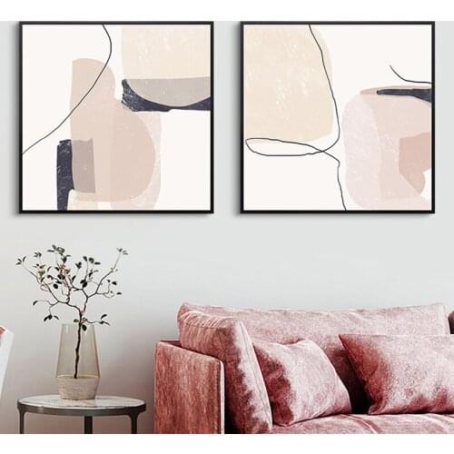 Nordic Abstract line texture wall art Canvas posters Painting Prints Posters for Living Room Morden creative art Home Decor