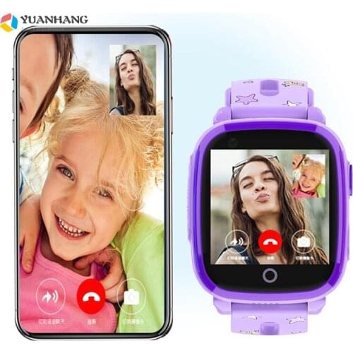 IP67 Waterproof Smart 4G Remote Camera GPS WI-FI Kids Children Students Wristwatch SOS Video Call Monitor Tracker Location Watch