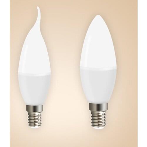 Led Candle Bulb E14 5W 7W 10W 220V Save Energy spotlight Warm/cool white chandlier crystal Lamp Ampoule Bombillas Home Light