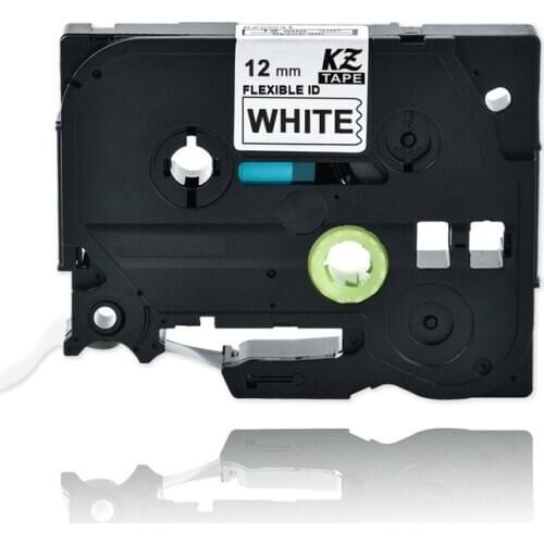 10 pcs Compatible for brother label tape Tze-FX231 P-touch label printer Ribbon label maker 12mm*8m Black on white