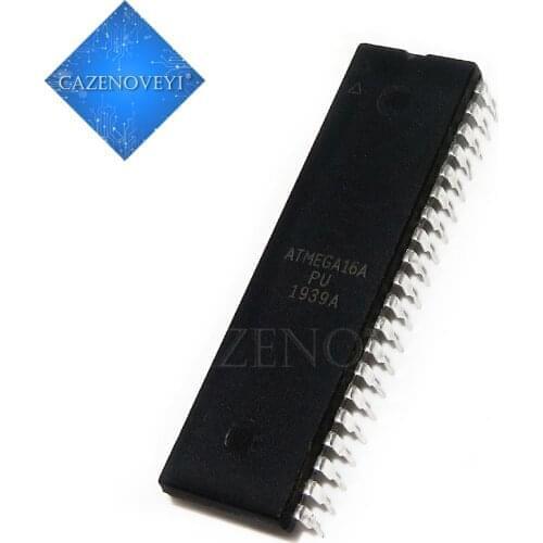 10pcs/lot ATMEGA16A-PU ATMEGA16APU ATMEGA16A ATMEGA16 DIP-40 In Stock