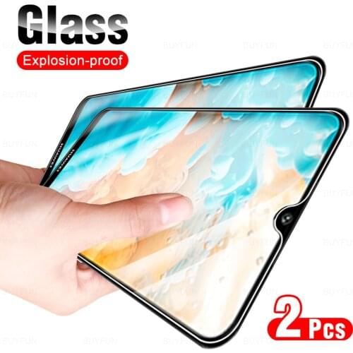 2Pcs Cover Tempered Glass For Huawei Y5 Lite 2018 Y5 2019 Y5P 2020 Screen Protector For Huawei Y6 2019 Y6 Pro 2019 Phone Film