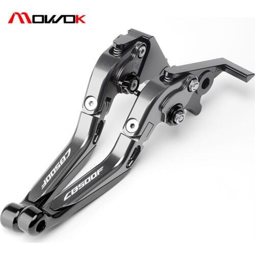 CNC Aluminum Brakes Clutch Levers For Honda CB500F 2013 2014 2015 2016 2017 cb 500f LOGO