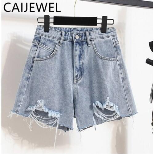 CAIJEWEL Women's Cropped Jeans