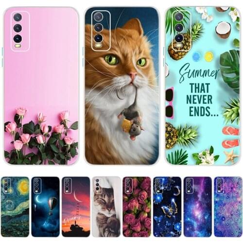 Phone Case For Vivo Y30 1938 Cover Silicone Soft TPU Phone Cover for vivo Y30 Y50 Case Coque for Vivo Y 30 Standard VivoY50 Y30G