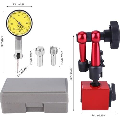 Dial Indicator Magnetic Holder Dial Gauge Magnetic Stand Base Micrometer Measuring Tool Hour Type Indicator Measurement Tools