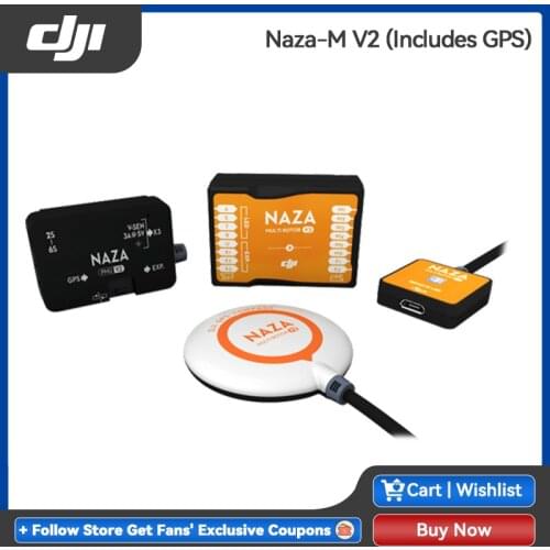 DJI Naza-M V2 (Includes GPS) is a powerful flight controller It is easy to install, simple to configure, and extremely stable