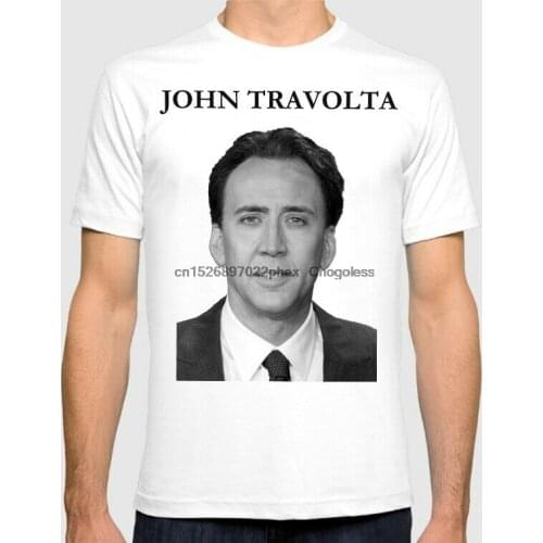 Nicolas Cage Face Off T-Shirt Mens Womens Funny New Cotton Tee S-7XL