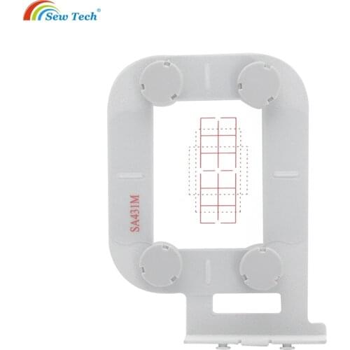 Sew Tech Embroidery SA431M Metal Magnetic Hoop for Brother M230E M280D 900 M240ED 500D 97E 955 PE300S, Sewing Machine Frame
