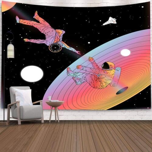 Abstract art Pattern Tapestry Wall Hanging Blanket Camping Tent Travel Mattress Bohemian Home Bedroom Decorating 95cmx73cm