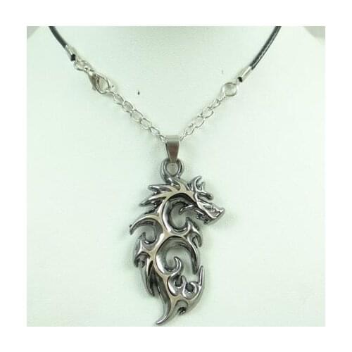 Natural Quartz crystal Turquoises alloy Dragon pendant for diy Jewelry making necklaces Accessories1PCS A36