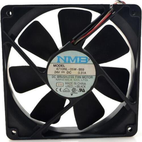 NMB 4710NL-05W-B59 24V 0.31A 12025 12CM inverter double ball fan