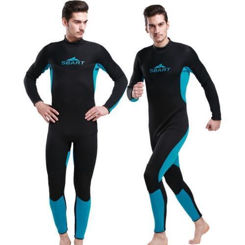 New 2017 Winter Warm One-piece Snorkeling Diving Suit Man Swimwear Rashguard Male One Piece 3MM Neoprene Wetsuit S-XXL
