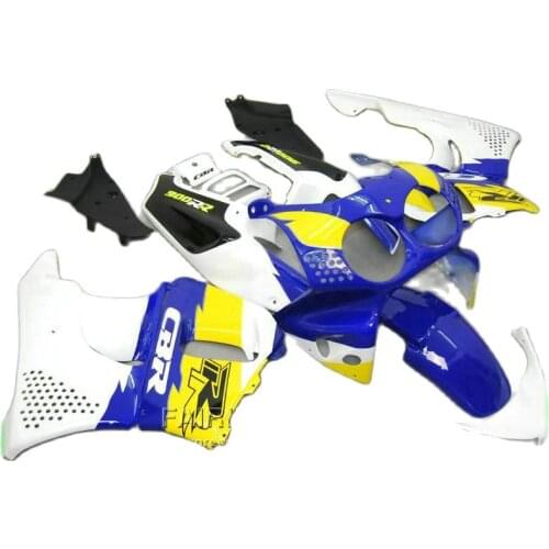 Motorcycle Fairings for HONDA CBR900RR 893 1992 1993 1994 1995 Blue White Yellow fairing kit CBR893RR 92 93 94 95 XF12