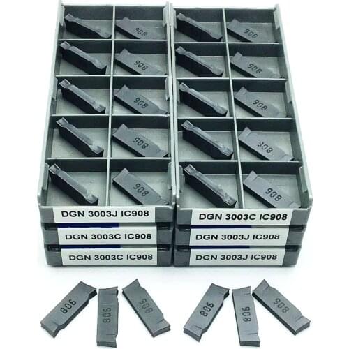 Carbide DGN2002C IC908 DGN2002J IC908 Slotting tool DGN3003C IC908 DGN3003J IC908 Iscar original cutting insert
