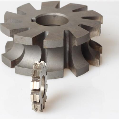 HSS Concave Radius Milling Cutters R half round milling cutter Free shipping