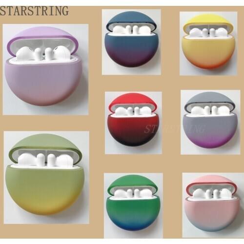 Simple for Huawei Freebuds 3 case gradient matte PC hard cute shell protective cases cover earphone case funda freebuds 3 case