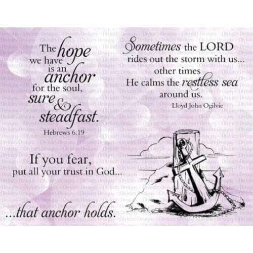 ANCHOR Transparent Clear Silicone Stamp/Seal for DIY scrapbooking/photo album Decorative clear stamp A0449