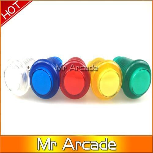 5 v LED light Arcade Push Button 28/24 mm hole diametre 5v Led light Push Button for pandora box 6 game arcade cabinet