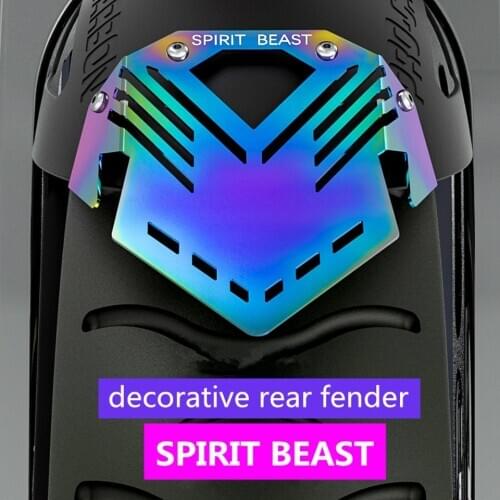 Spirit Beast Universal Motorcycle Adjustabl Fender Mudguard Plating Stainless Steel For Honda Yamaha Kawasaki Suzuki Ktm Or More