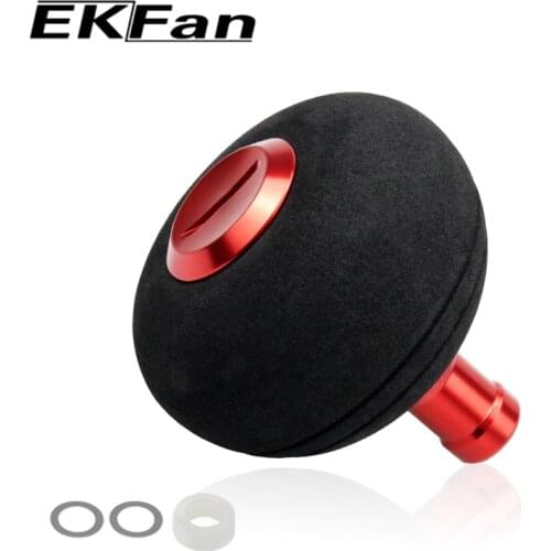 EKfan for Shimano and Daiwa fishing reel handle EVA knob 38/50MM Fit 1000-5000 7x4x2.5mm Bearing Spinning reel Baitcast wheel