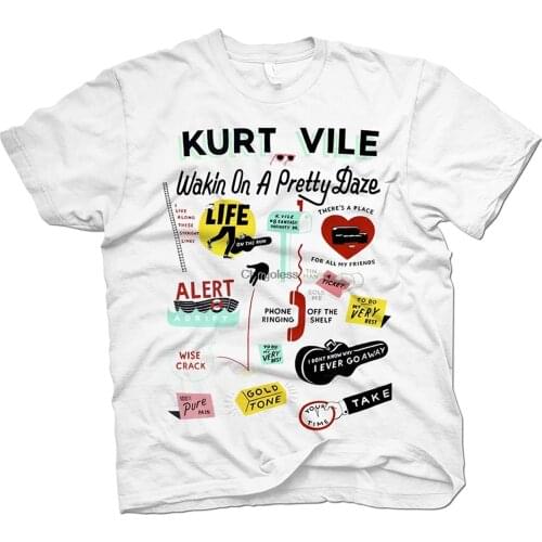 Kurt Vile T-Shirt Women Regular Fit Cotton95