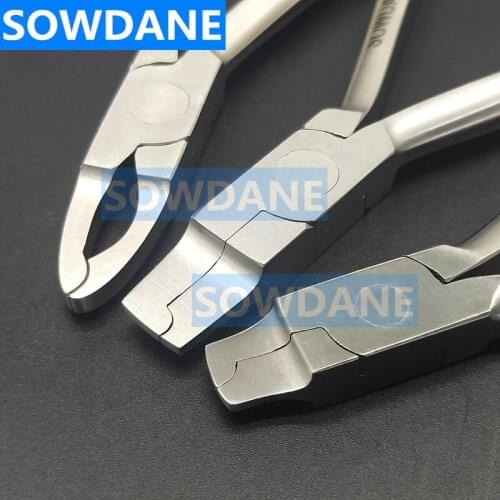 1 piece Dental Lab Crown Crimping Contouring Johson Plier Metal Crown Plier forceps Dentist Tool Instrument