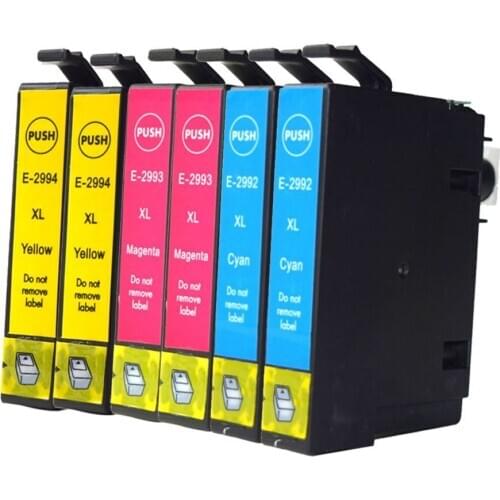 6x Compatible Epson 29 XL Ink Cartridges Compatible with Epson Expression Home XP-332 XP-335 XP-235 XP-432 XP-435 XP-245 XP-247