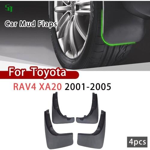 Fender for Toyota RAV4 XA20 2001 2002 2003 2004 2005 Mud Guard Flap Splash Flaps Mudguards Car Mud Flaps Accessories