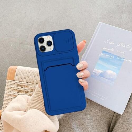 Slide Camera Lens Case For Iphone 12 Pro Max Case Soft Pull Cover Bag Push And Card Protection