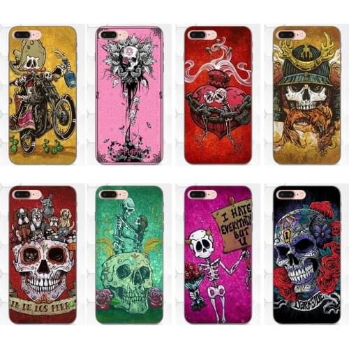 Skulls Illusion David Lozeau For Huawei Honor 5A 6A 6C 7A 7C 7X 8A 8C 8X 9 10 P8 P9 P10 P20 P30 Mini Lite Plus