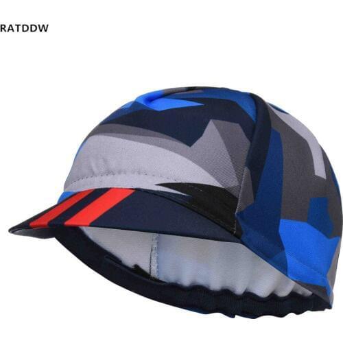 Black Blue Cycling Caps Hat MTB Mountain Road Pro Team Breathable Summer Cycling Cap Bike Hat