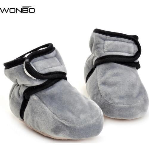Hot Sell WONBO Winter Super Warm Baby Shoes High Heel Baby Booties Baby Girls Boys Shoes Cute Boots sapato infantil menino