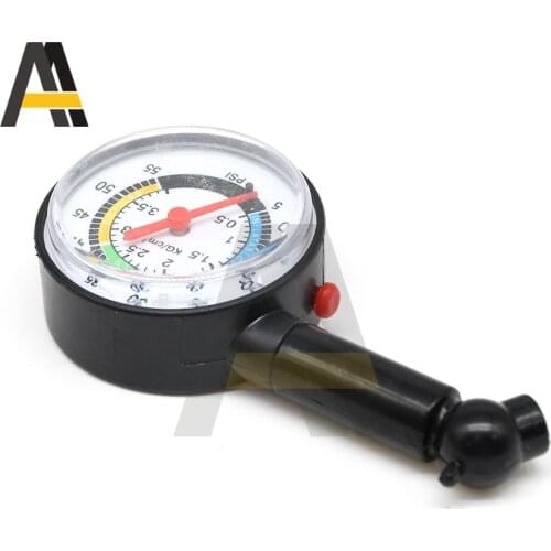 Car Motorcycle 0-50 psi Dial Wheel Tire Tyre Gauge Meter Pressure Measure Tester for Auto Motor Truck Tire pressure monitoring