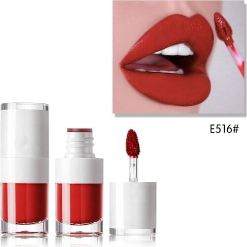 Matte Liquid Lipstick Waterproof Red Velvet Lip Makeup Tattoo Long Lasting Lip Gloss Tint Matte Lipgloss Tube Cosmetics