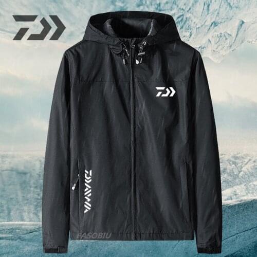 2021 Daiwa Men Fishing Jacket Thin Autumn Fishing Clothes Waterproof Durable Fishing Shirt Multi-pocket Outdoor Clothing Mens