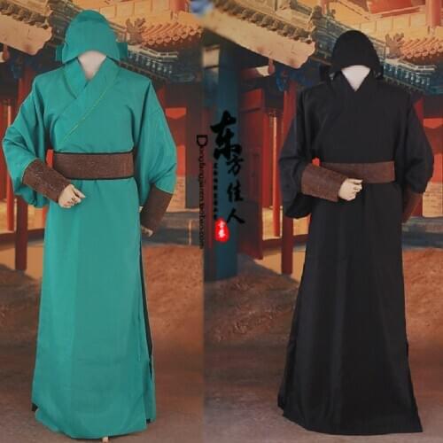 Three Kindoms Eastern Han End Period Brotherhood Forged in the Peach Garden Male Costume ZhangFei GuanYu Performance Costume