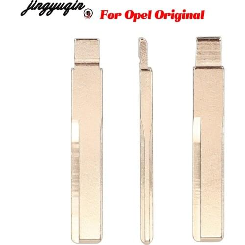 Jingyuqin Original Factory Intelligent Car Key Blade For Opel Vectra Astra Zafira Fob Remote Control Uncut Key Blade Blank